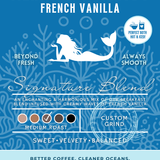 Mermaid's Melody: French Vanilla Flavored 〰 Signature Specialty Coffee Blend (Medium Roast)