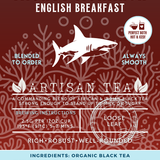 Mighty Monarch: English Breakfast 〰 Artisan Loose Leaf Tea