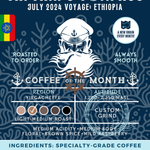 Captain's Compass | Coffee Of The Month Subscription 〰 Single-Origin Micro-Lot Specialty Coffee (July 2024: Yirgacheffe, Ethiopia) - Wonder Waves Coffee