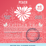 Paradise Plunge: Peach 〰 Artisan Loose Leaf Tea (Flavored)