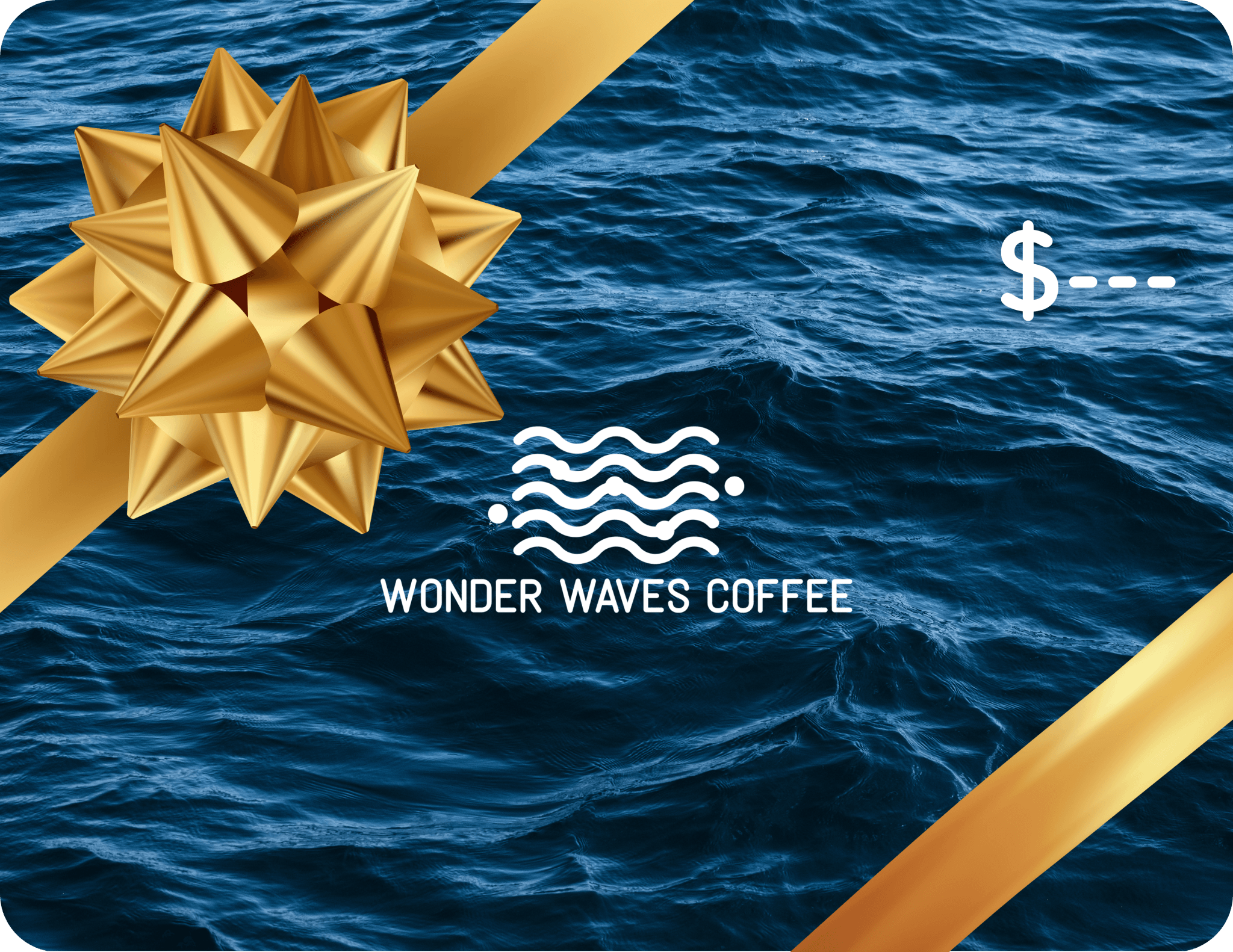 Wonder Waves Gift Card - Wonder Waves Coffee