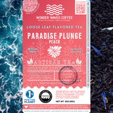 Paradise Plunge: Peach 〰 Artisan Loose Leaf Tea (Flavored)