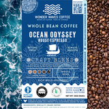 Ocean Odyssey: House Espresso 〰 Craft Specialty Coffee Blend (Dark Roast)