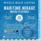 Maritime Mirage: Mocha Flavored 〰 Signature Blend Specialty Coffee (Medium Roast)