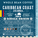 Caribbean Coast: Colombia 〰 Organic Single-Origin Specialty Coffee (Medium Roast)