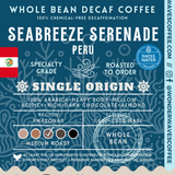 Seabreeze Serenade: Peru 〰 Organic Single-Origin Specialty Coffee (Medium Roast) [Decaf]