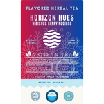 Horizon Hues Hibiscus Berry Rooibos loose leaf herbal tea by Wonder Waves Coffee featuring sweet-tart hibiscus and bright berry notes